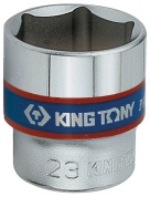 Головка торцевая стандартная шестигранная 3/8", 15 мм KING TONY 333515M