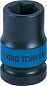Головка торцевая ударная шестигранная 3/4", 21 мм KING TONY 653521M
