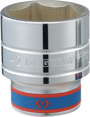 Головка торцевая стандартная шестигранная 3/4", 23 мм KING TONY 633523M